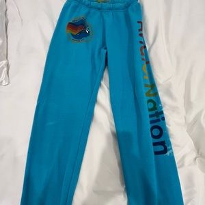Aviator nation blue sweats